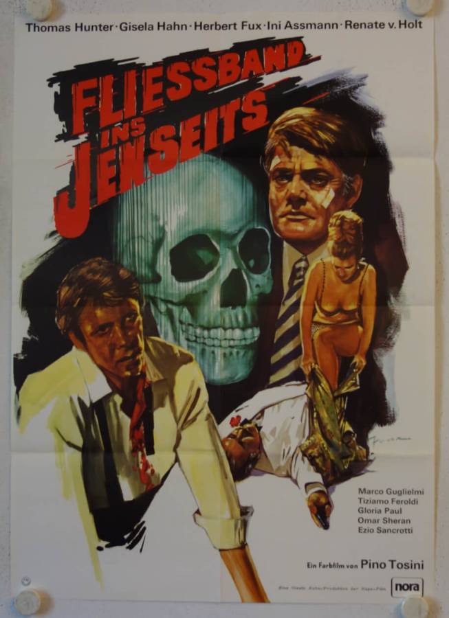 Fliessband ins Jenseits originales deutsches Filmplakat